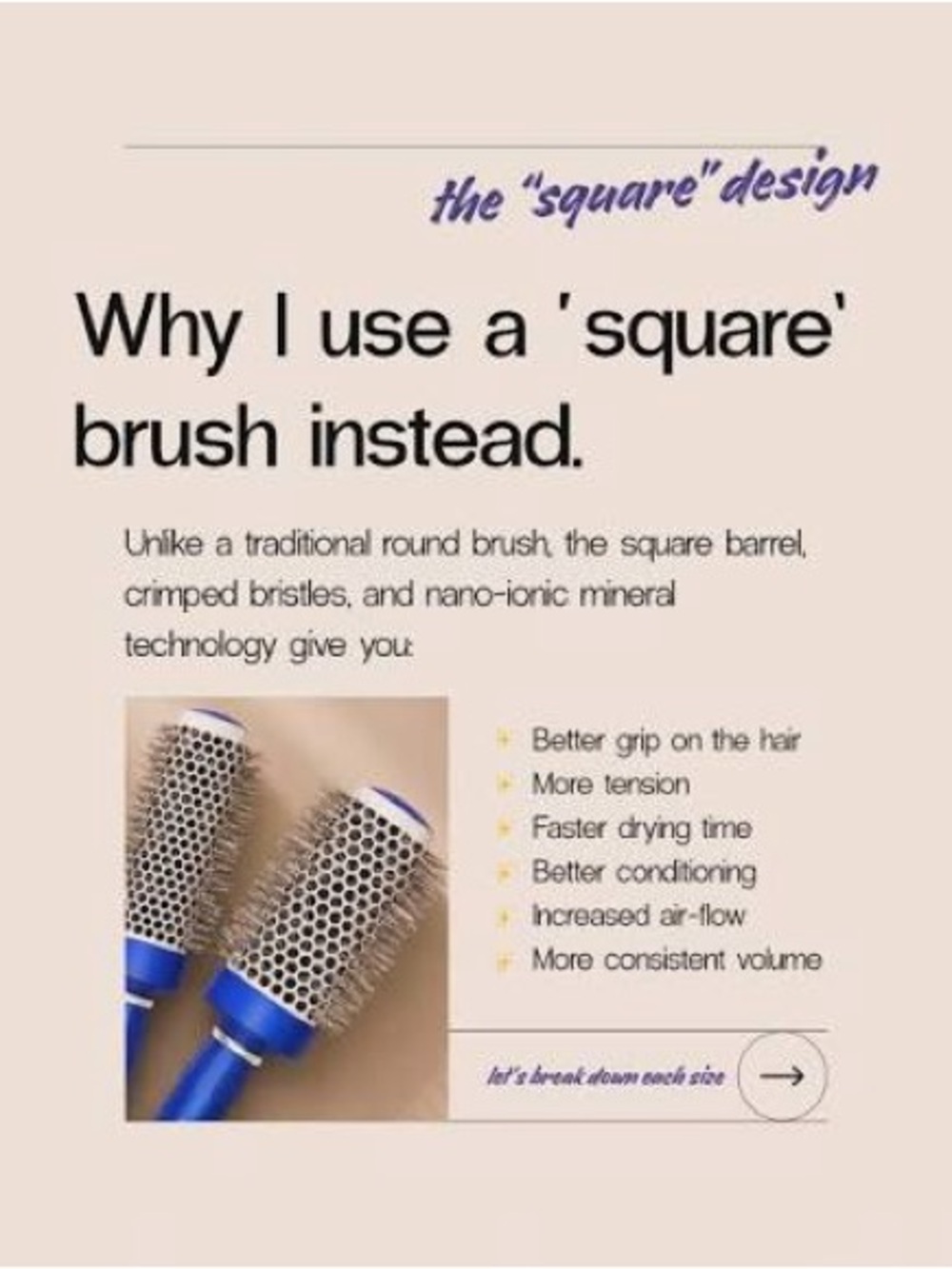 Bio ionic BlueWave Nano-Ionic Conditioning Brush-Large - Picture 2 of 4